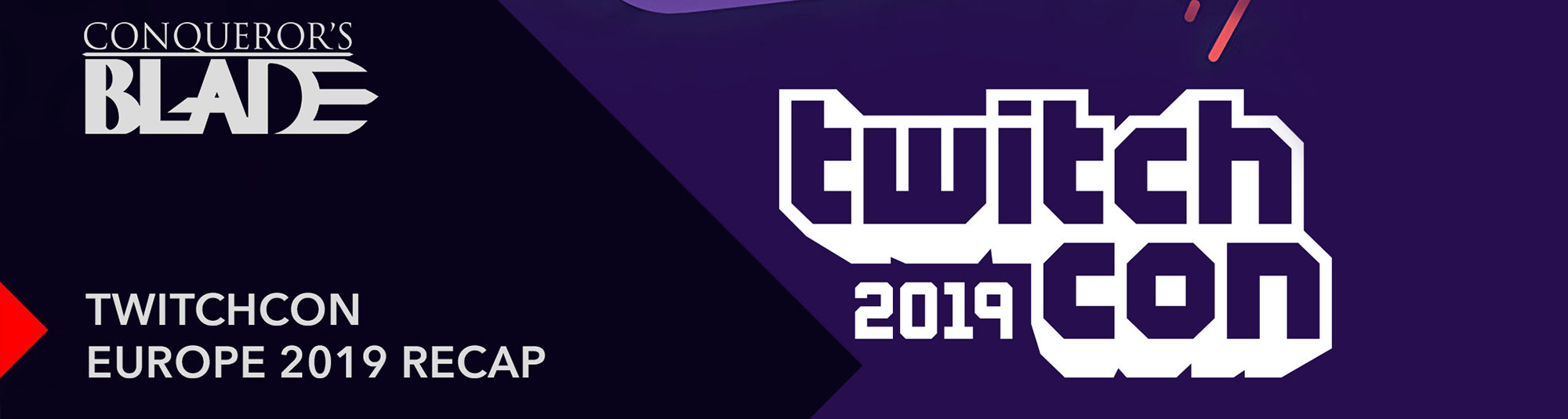 Conqueror's Blade at TwitchCon Europe 2019